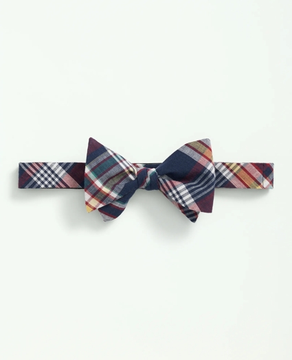 Madras Cotton Bow Tie, image 1
