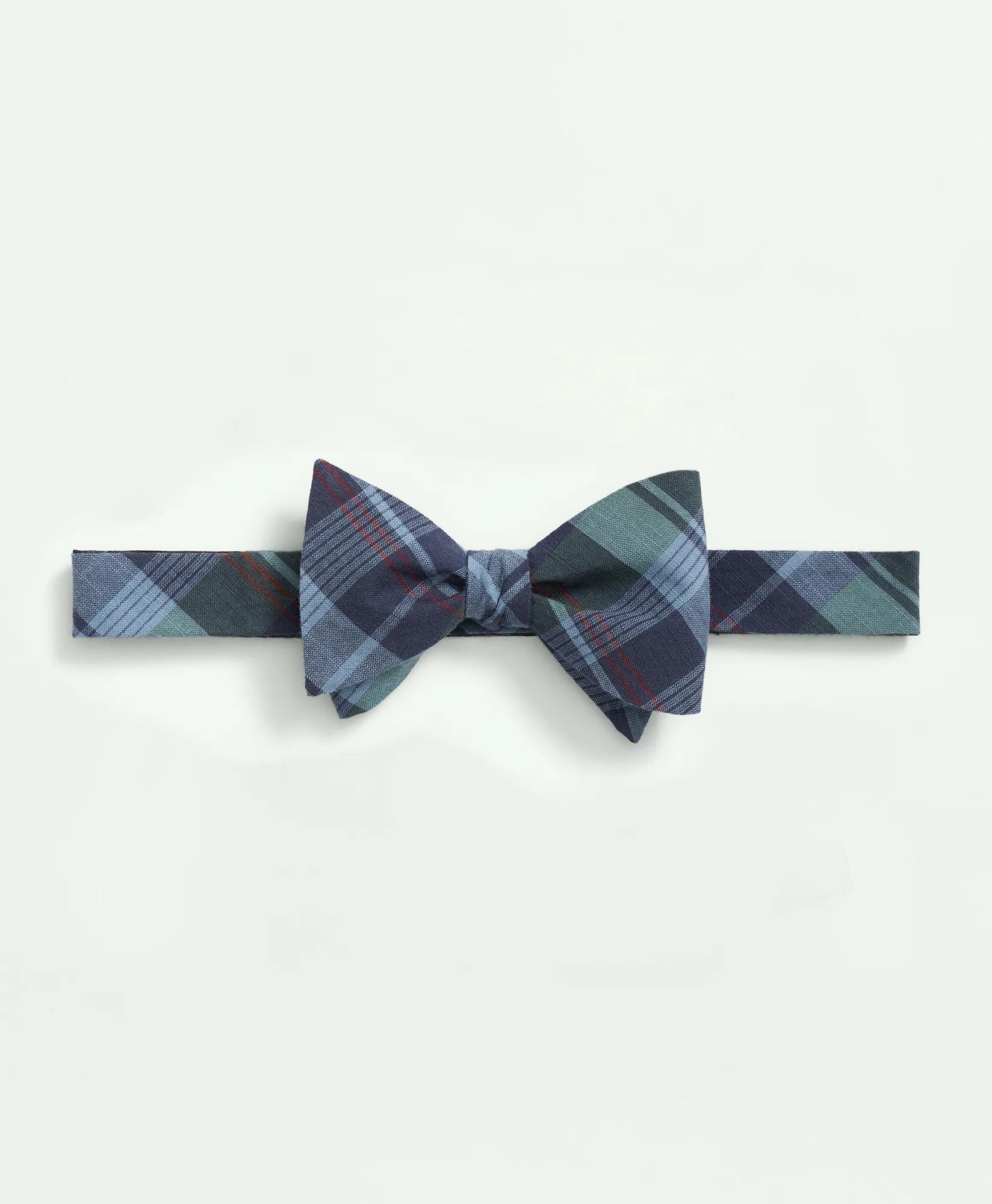 Madras Cotton Bow Tie