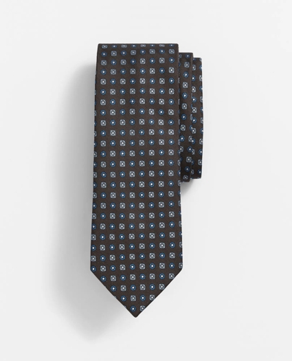 Silk Small Alternating Flower Tie