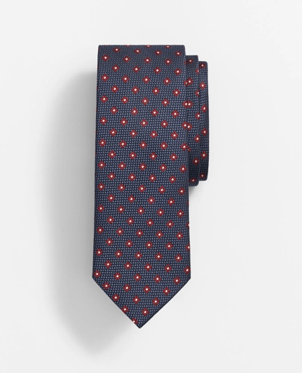 Silk Four Petal Flower Tie