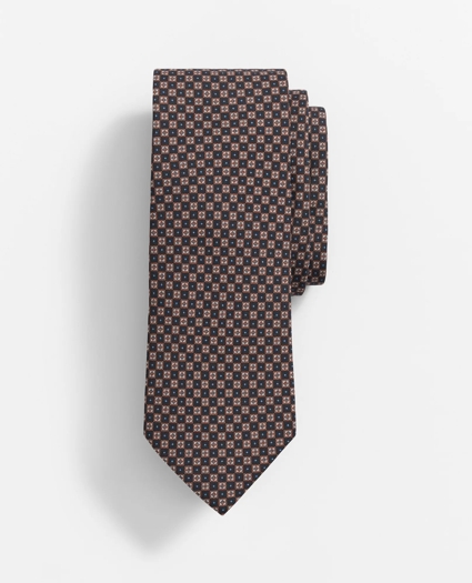 Silk Mini Diamond Tie