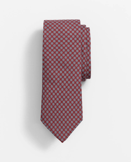 Silk Mini Diamond Tie