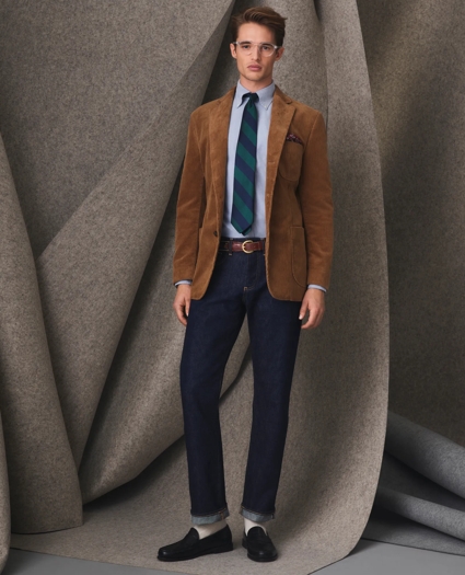 Silk Bold Guard Stripe Tie, image 2