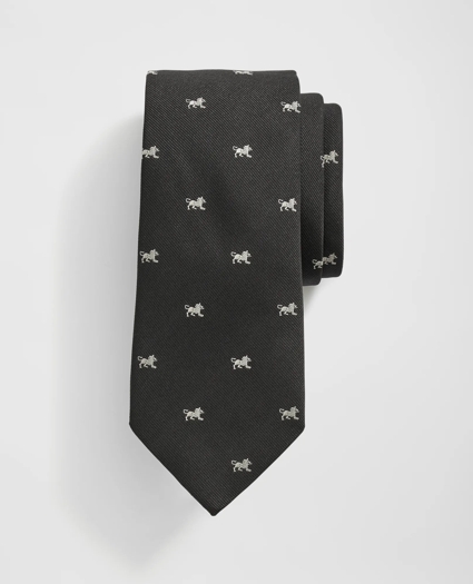 Silk Zodiac Leo Tie