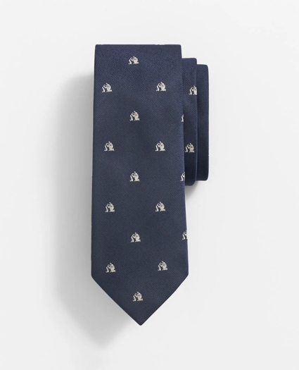 Silk Zodiac Aquarius Tie