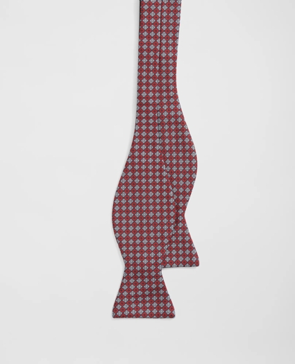 Silk Diamond Neat Bow Tie, image 2