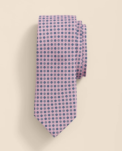 Silk Mini Floral Tie