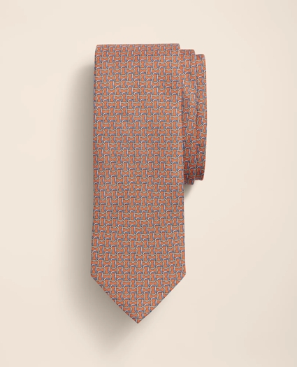Silk Oval Motif Tie
