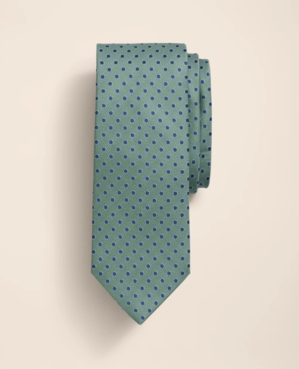 Silk Frame Dot Tie