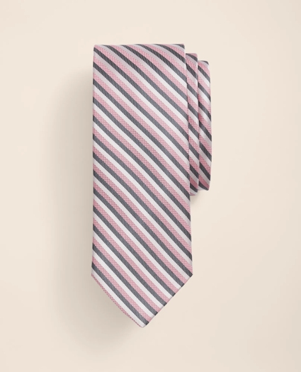 Silk Sidewheeler Striped Tie