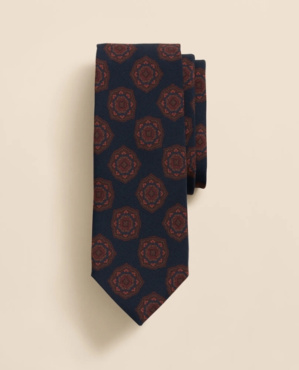 Silk Medallion Tie