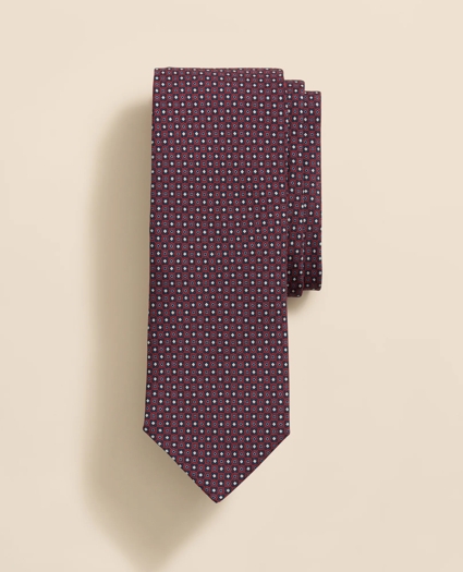 Silk Mini Geometric Tie