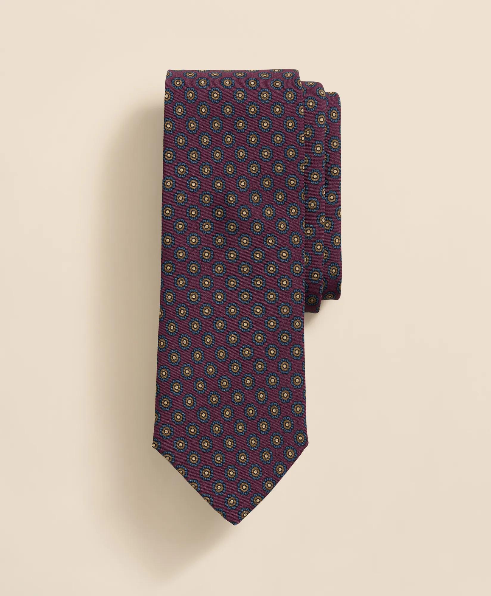 Silk Flower Tie, image 1