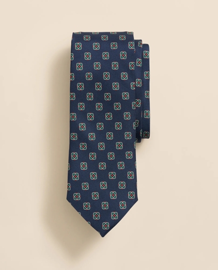 Silk Spaced Flower Tie