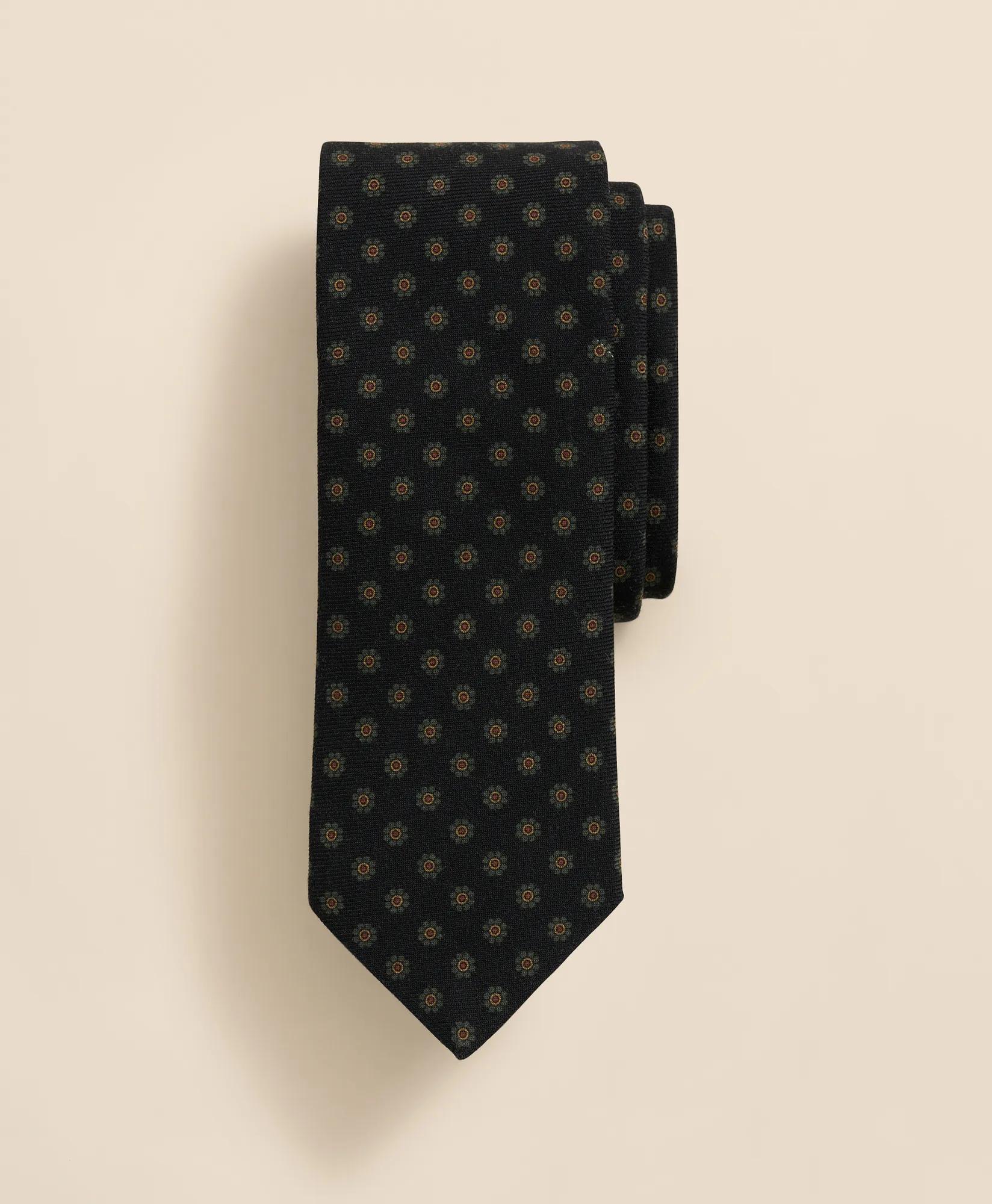 Wool Small Flower Tie, image 1