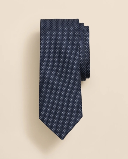 Silk Mini Geometric Tie