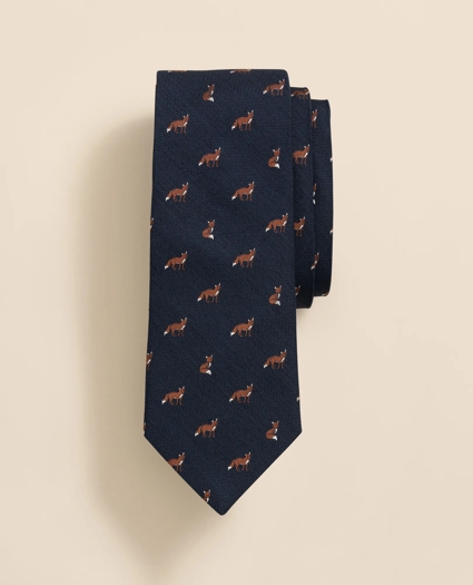 Wool-Silk Fox Tie