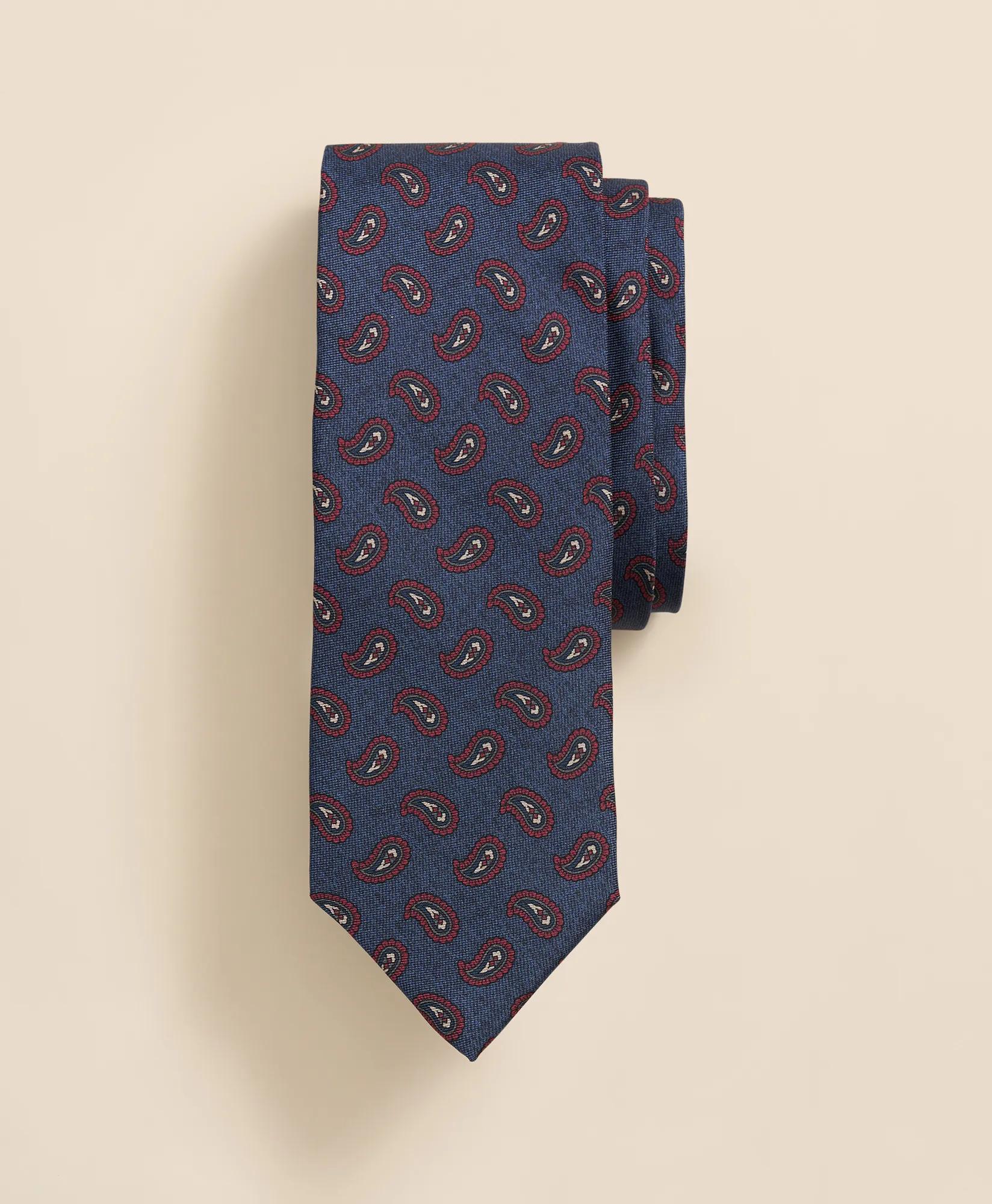 Silk Ornate Pine Tie, image 1