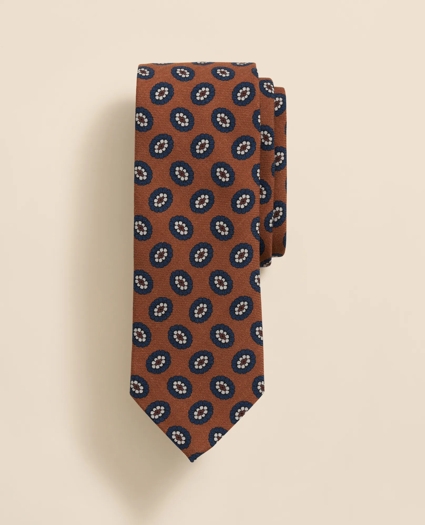 Wool Oval Flower Tie