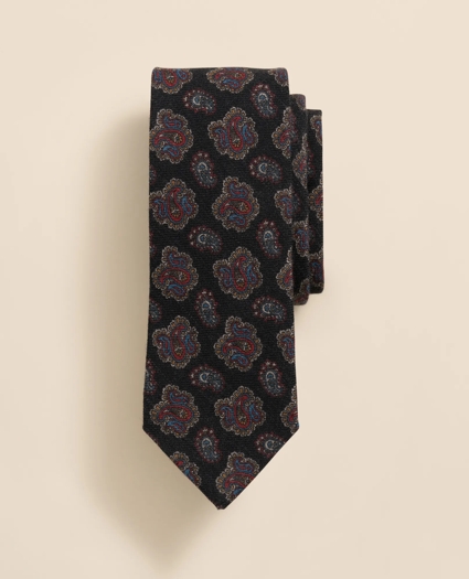Wool Medium Paisley Tie