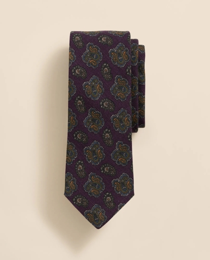 Wool Medium Paisley Tie