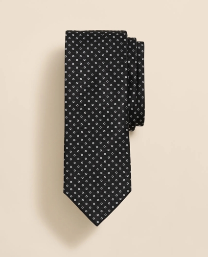 Silk Spaced Circle Tie