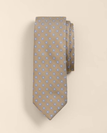 Silk Framed Diamond Tie