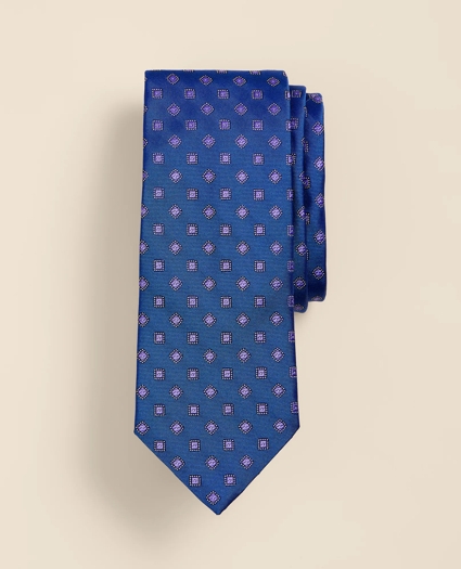 Silk Dot Frame Tie