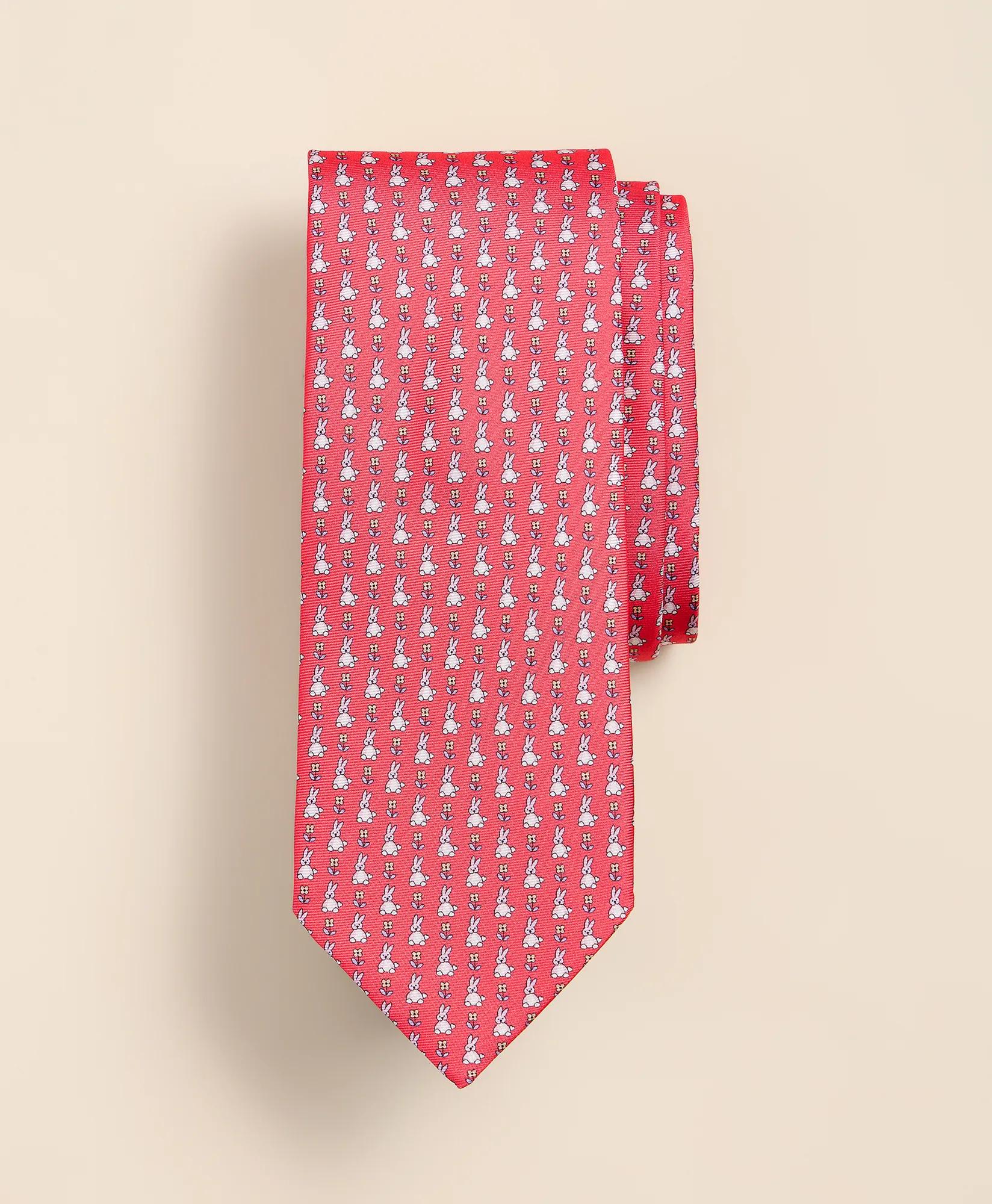 Silk Bunny Tie, image 1