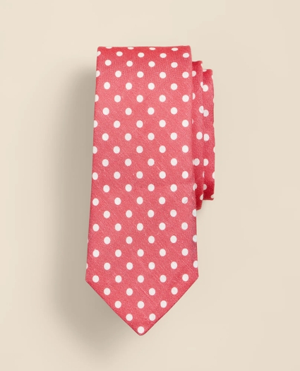 Linen-Silk Dot Tie