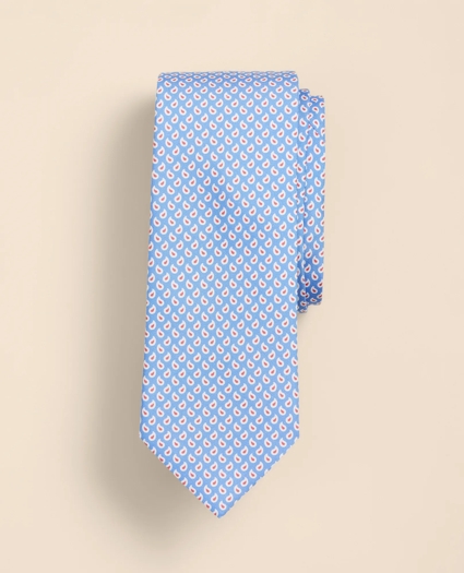 Silk Pine Foulard Tie