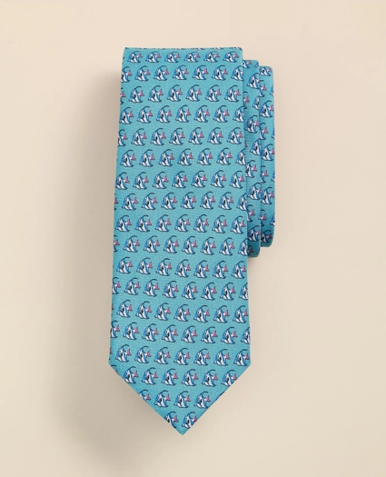 Silk-Cotton Angelfish Tie