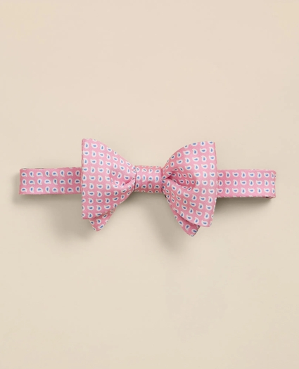 Silk Mini Paisley Bow Tie, image 1