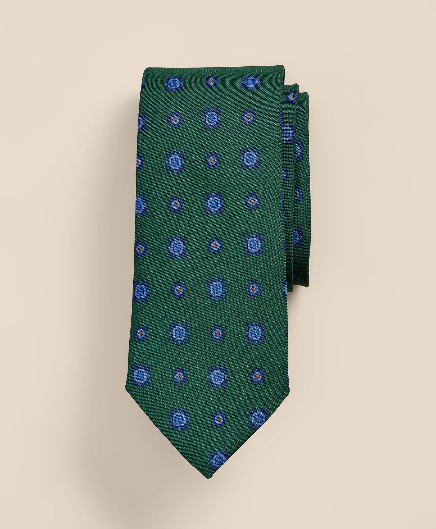 Silk Floral Tie, image 1