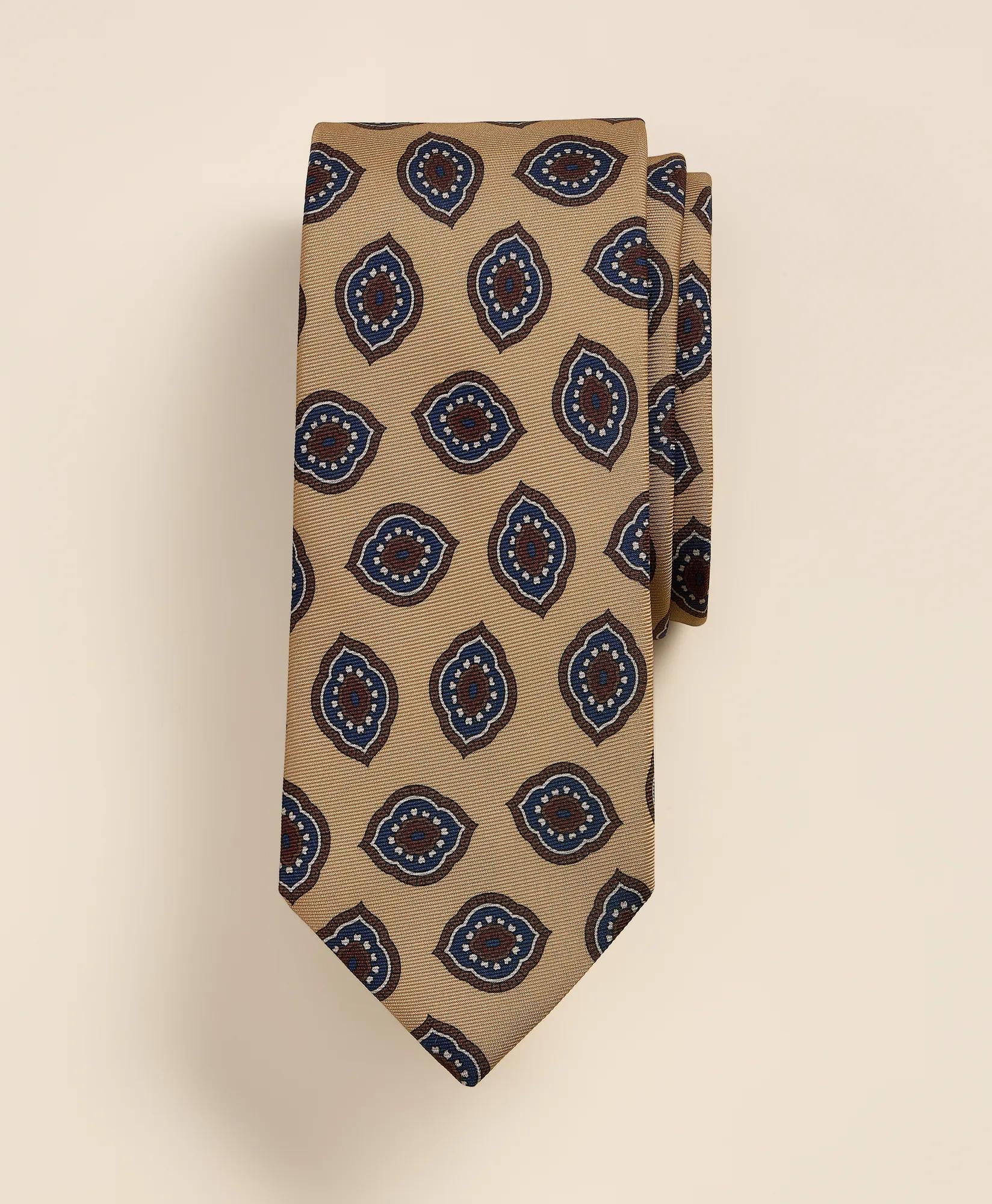Silk Medallion Tie, image 1