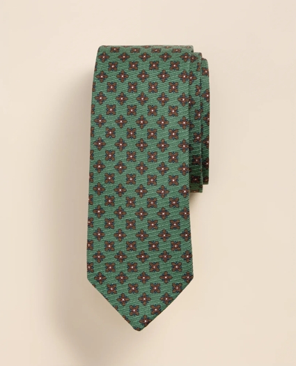 Wool-Blend Flower Tie