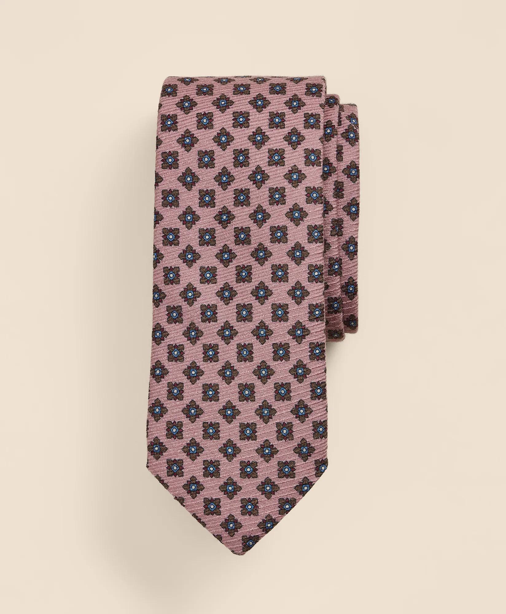 Wool-Blend Flower Tie, image 1
