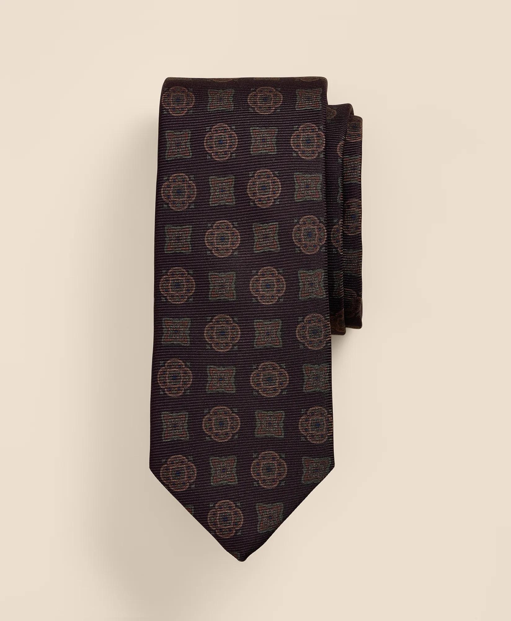 Silk Foulard Tie, image 1