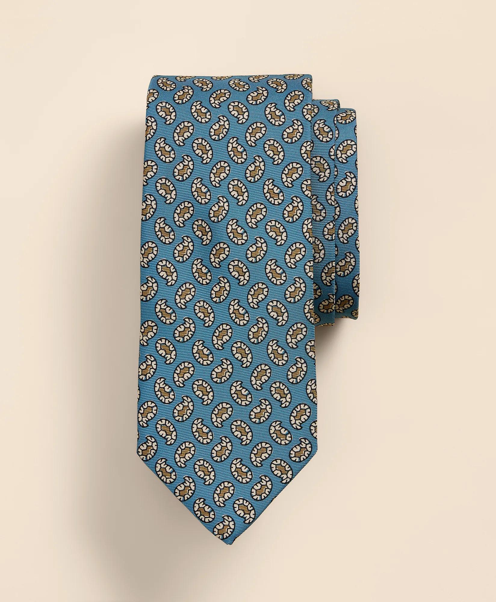 Silk Paisley Tie, image 1