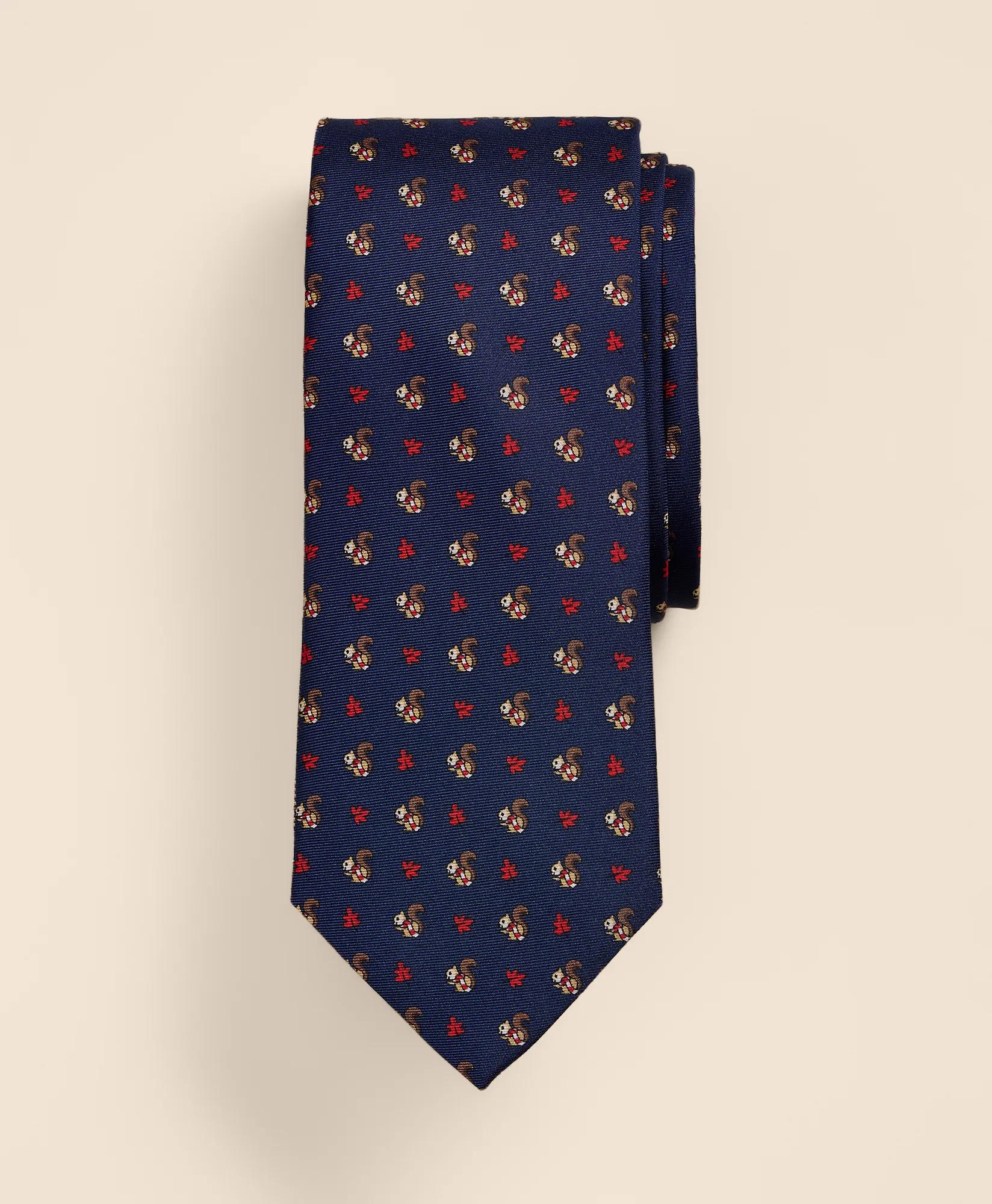 Silk Squirrel Tie, image 1