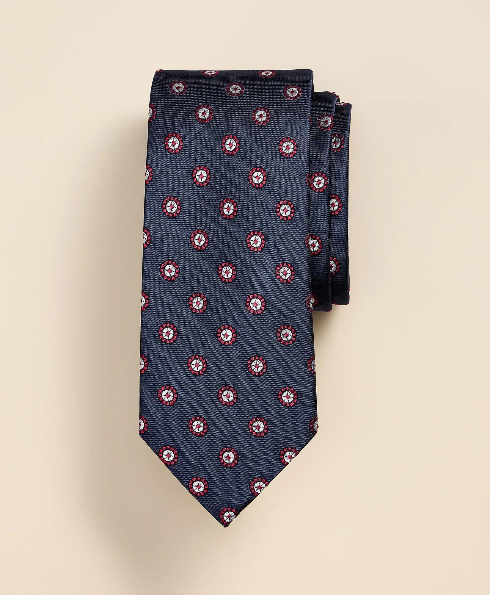 Silk Floral Tie, image 1