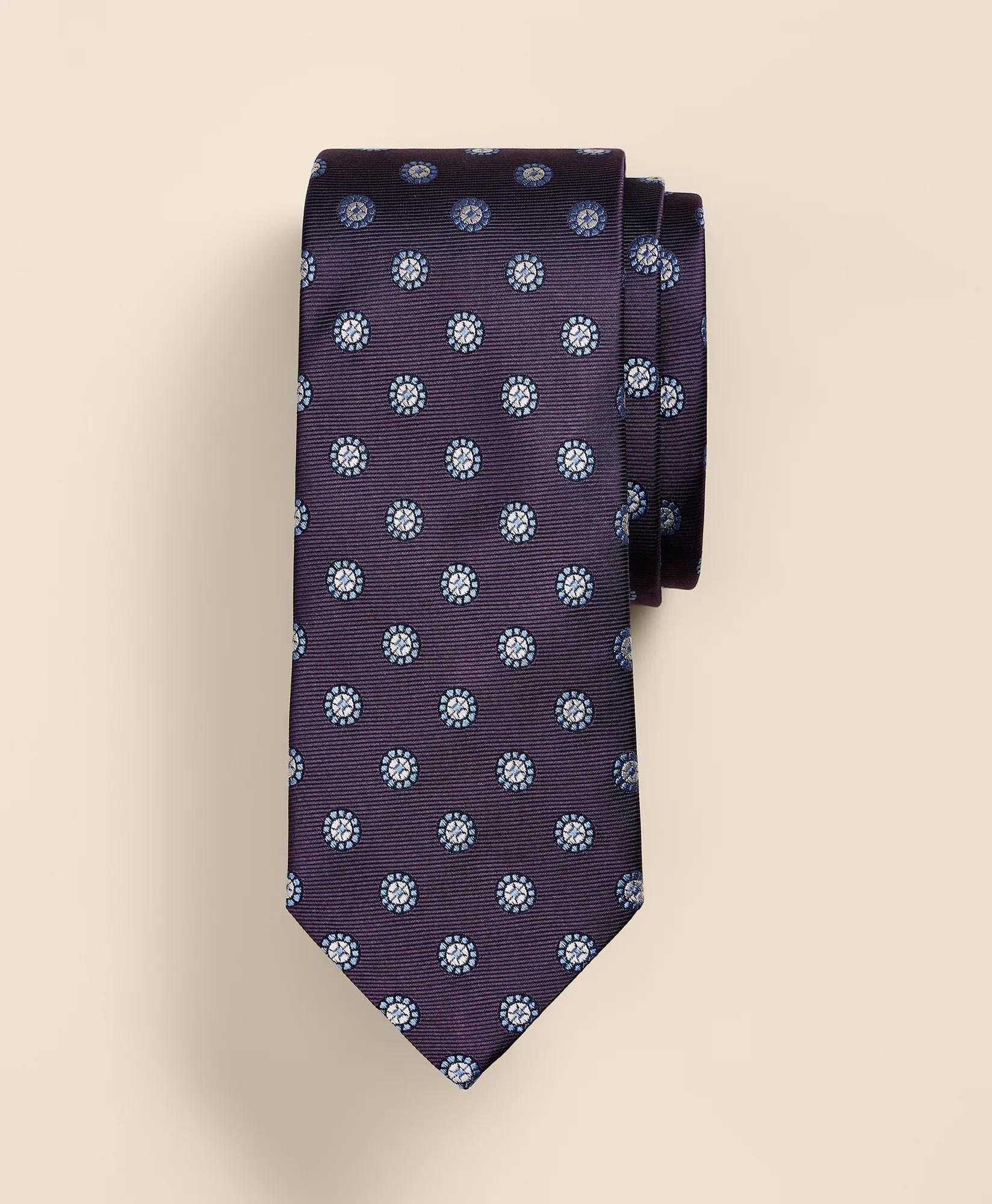 Silk Floral Tie, image 1