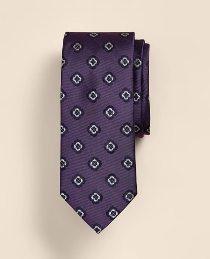 Silk Flower Tie