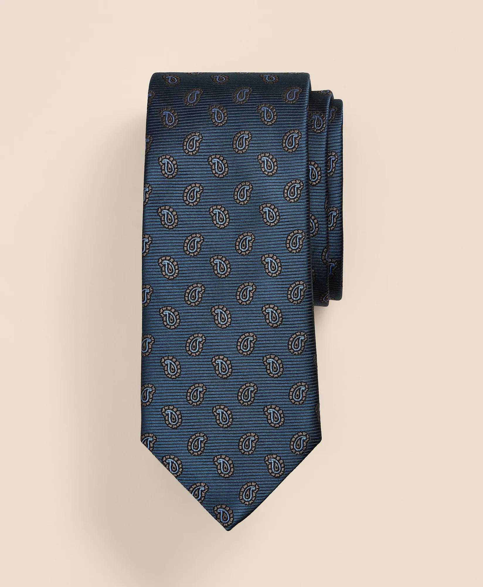 Silk Paisley Tie, image 1