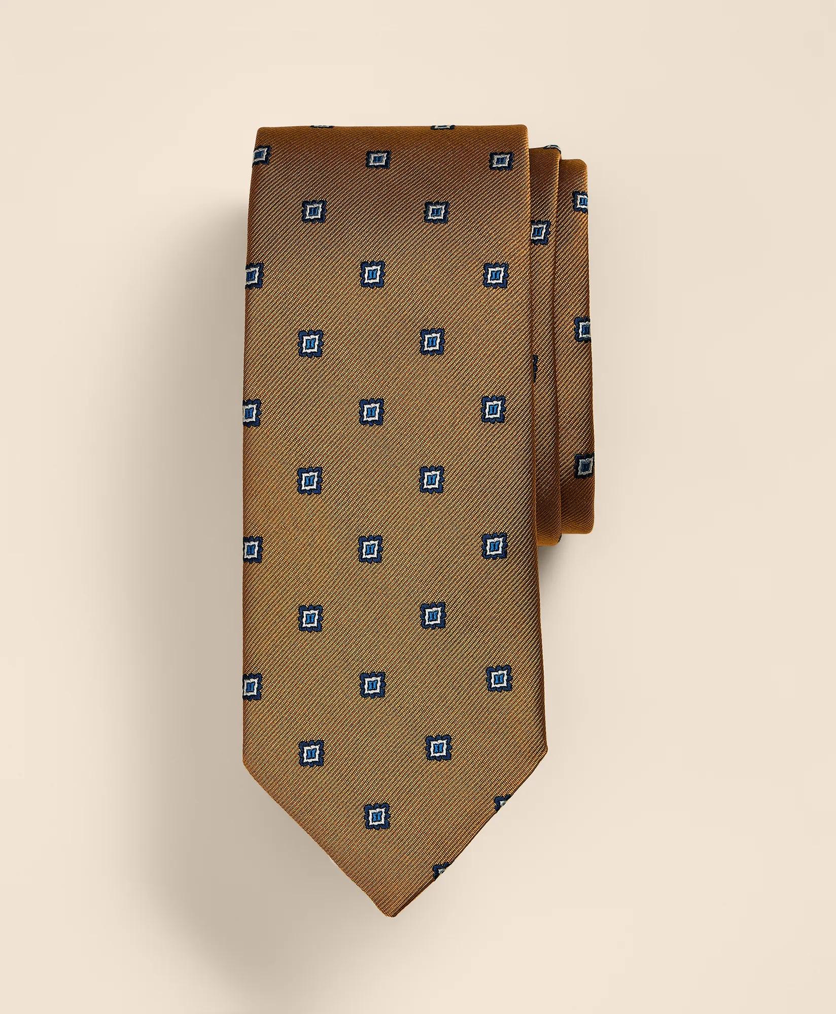 Silk Foulard Tie, image 1
