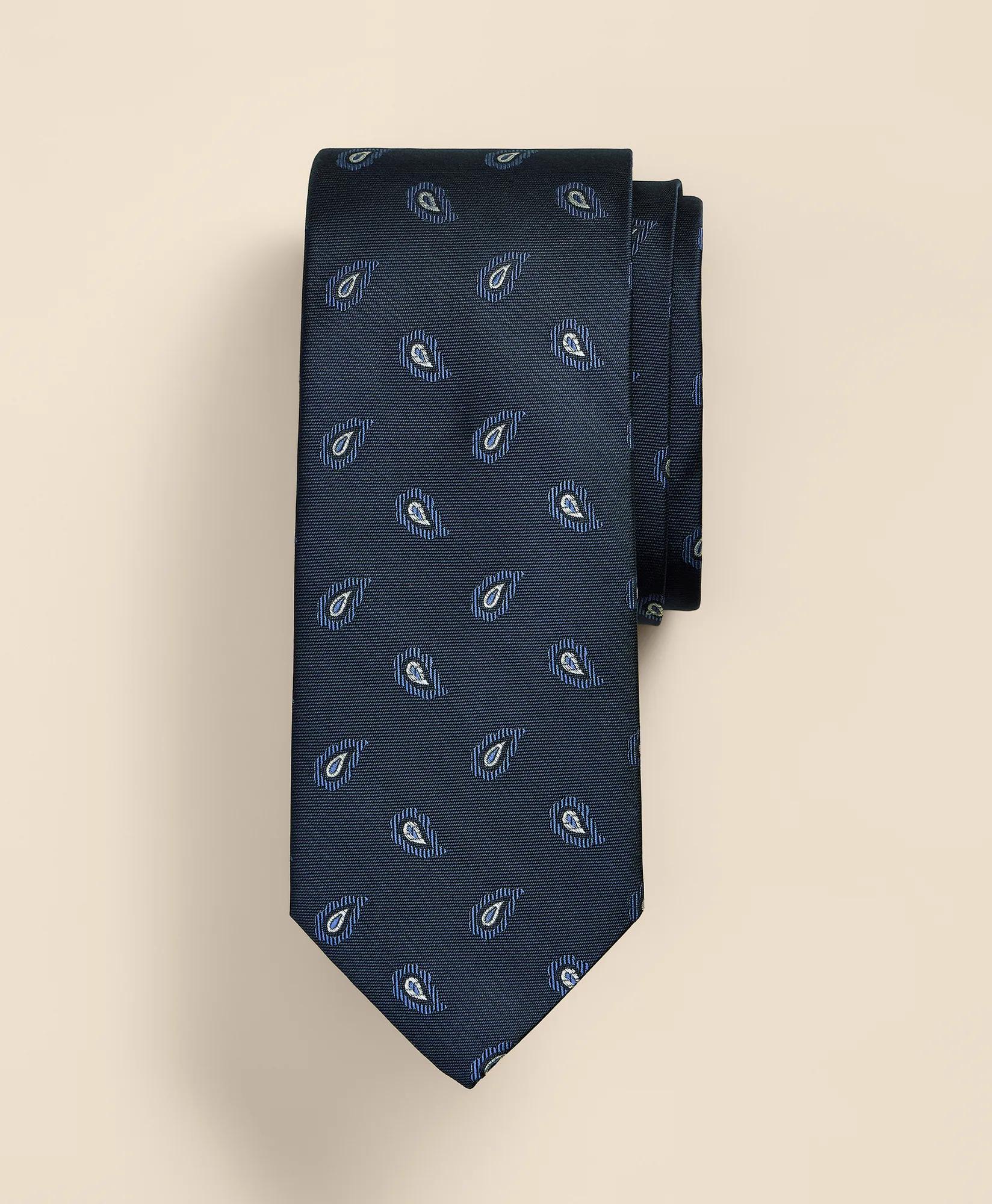 Silk Paisley Tie, image 1