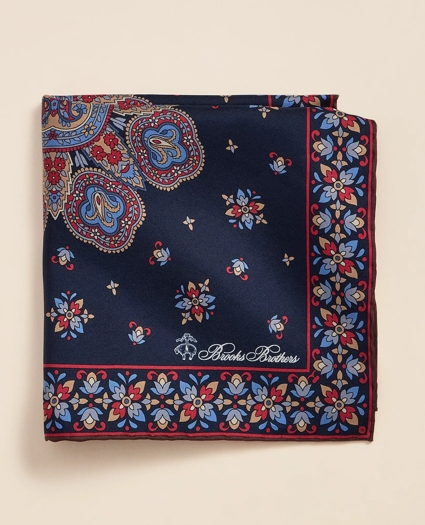 Silk Foulard Pocket Square