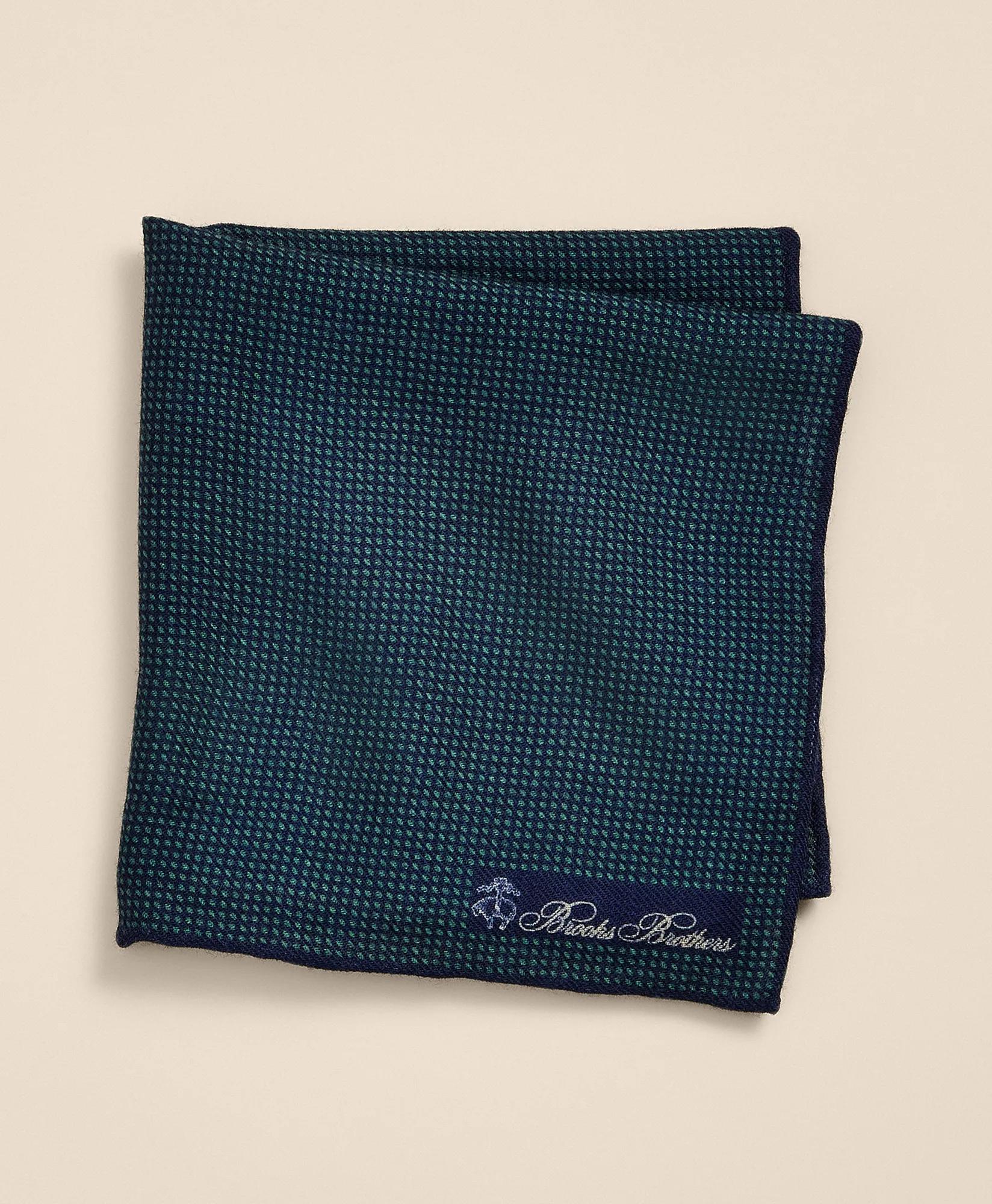 Wool Mini-Dot Pocket Square, image 1