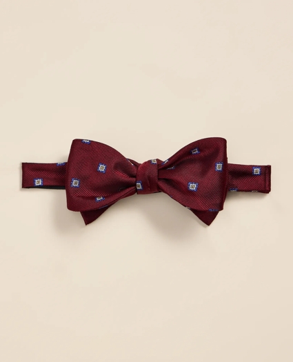 Silk Foulard Bow Tie, image 1