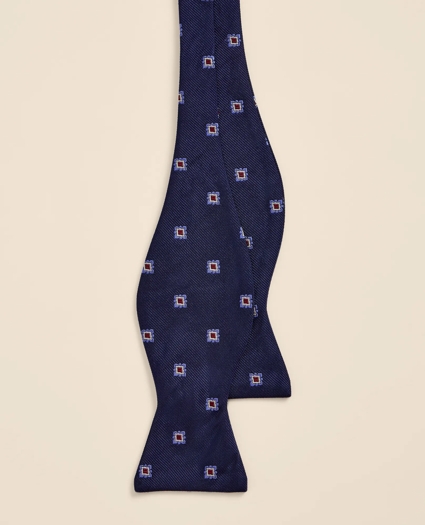 Silk Foulard Bow Tie, image 2